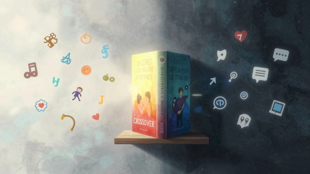 A book bridging the gap between middle grade and young adult themes